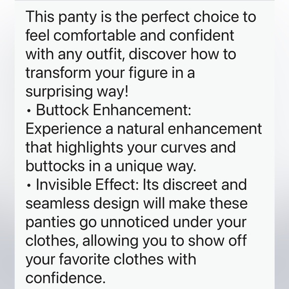 INVISIBLE EFFECT PANTY - Picture 3 of 5